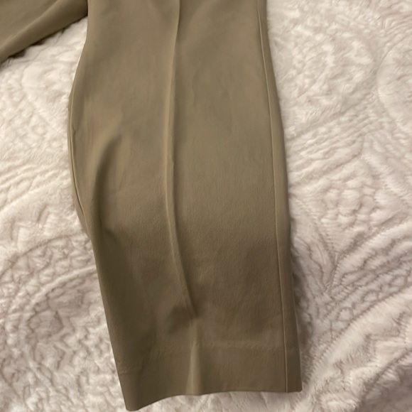 Crown & Ivy Khaki Ashley Pull on year round pants. Size 14 - Picture 3 of 6